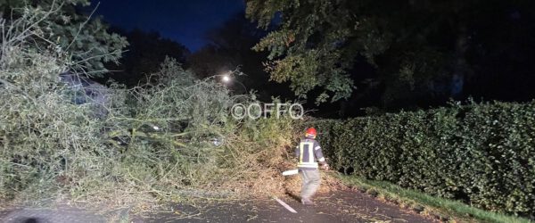 Sturmschaden durch Sturmtief „Ignatz“