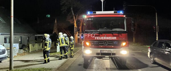 Carport droht einzustürzen
