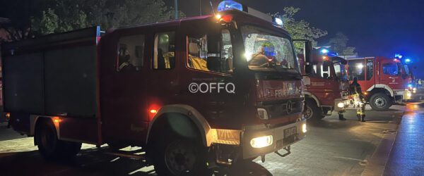 Explosion bei einem größeren Einkaufscenter