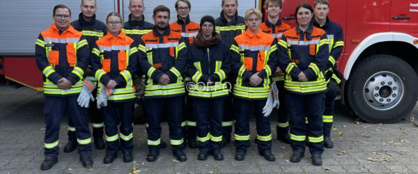 Erfolgreiche Truppmann-Ausbildung 2022