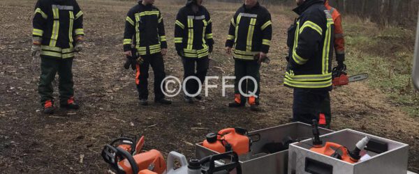 Sonderdienst Motorsägenausbildung