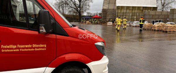 Kreisfeuerwehrbereitschaft im Einsatz