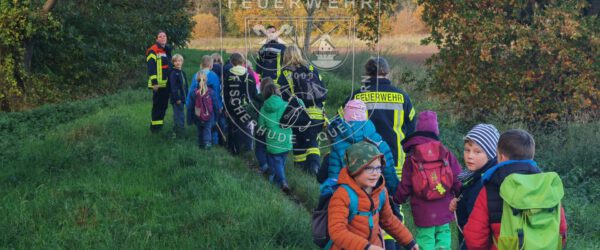 Orientierungsmarsch der Kinderfeuerwehr