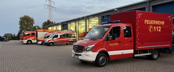 Übung der Kreisfeuerwehrbereitschaft