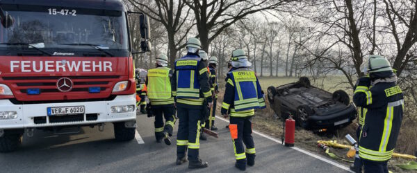 Schwerer Verkehrsunfall zwischen Quelkhorn und Ottersberg