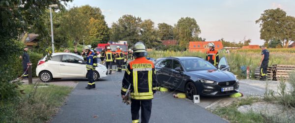 Einsatzübung beim Feuerwehrdienst