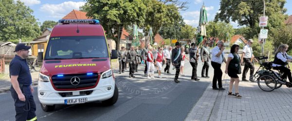 Absicherung beider Schützenumzüge